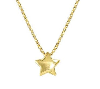 Nomination Gold Vermeil Cubic Zirconia Star Necklace – Rococo