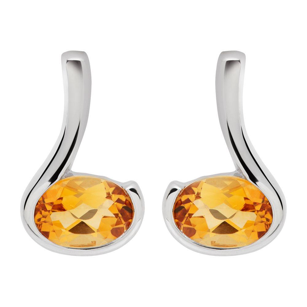 Citrine Stud Macy's Citrine Earrings Macy's Citrine (2 And