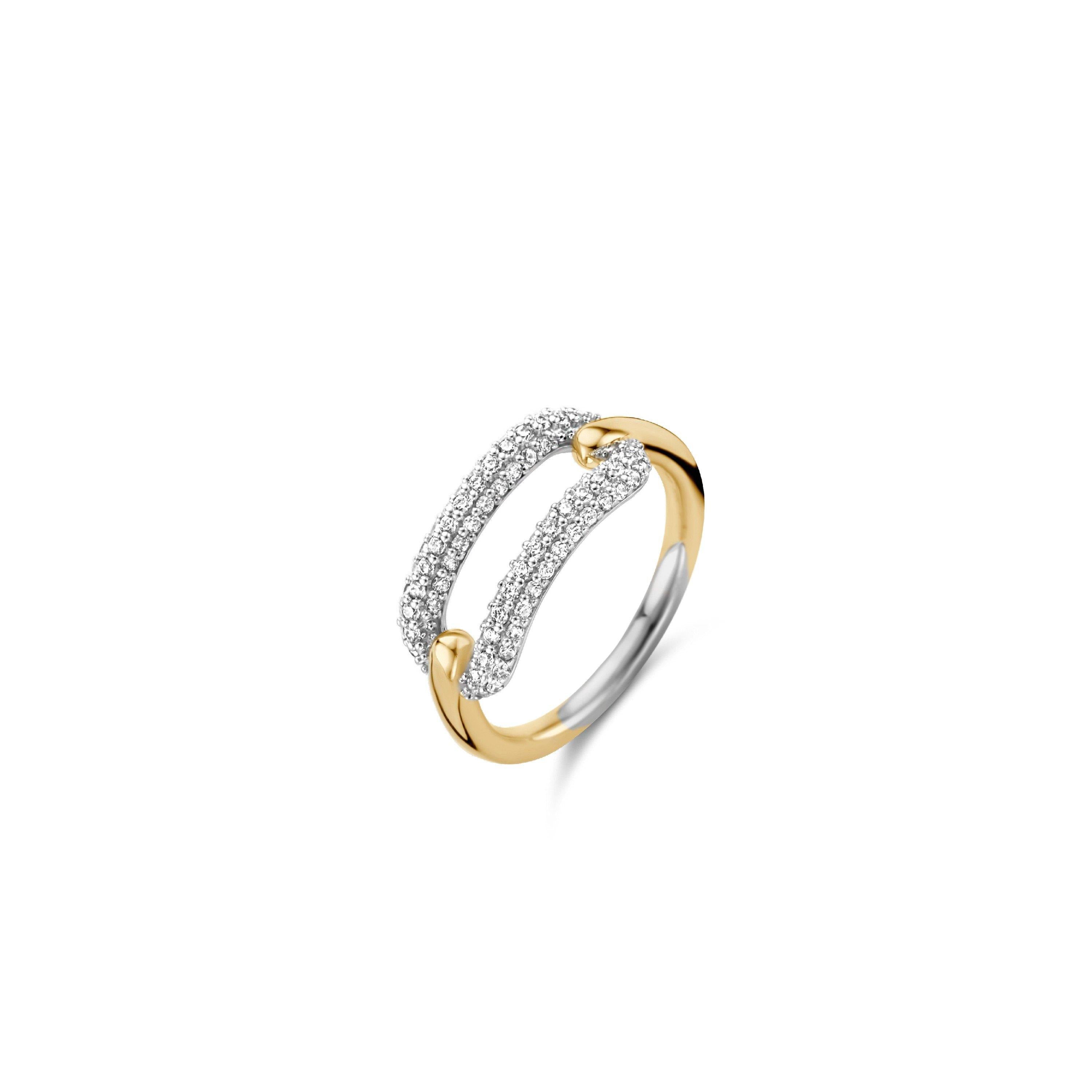 Ti Sento Oval Cubic Zirconia Ring – Rococo Jewellery