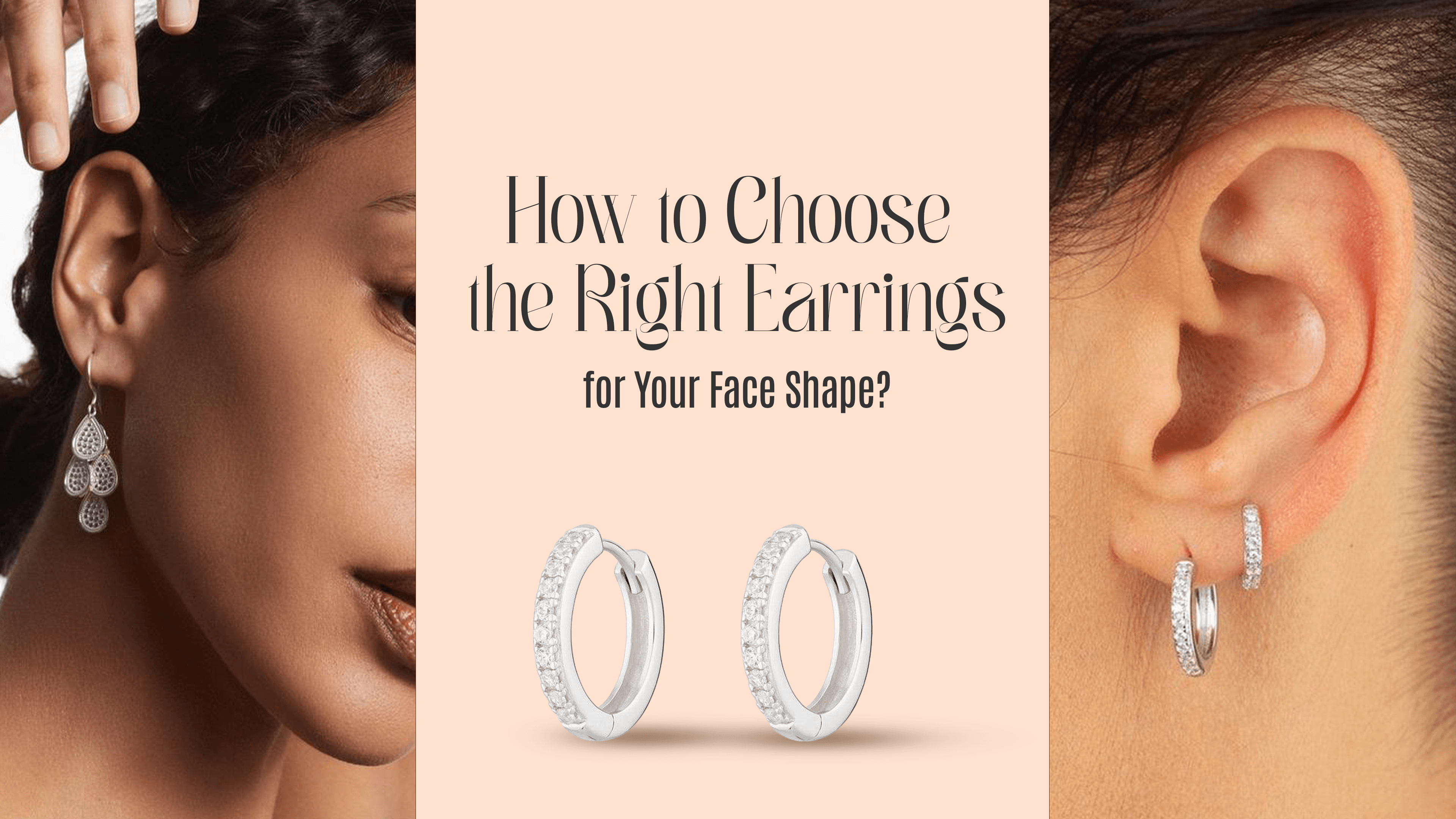 How to Choose the Right Earrings for Your Face Shape? – Rococo Jewellery