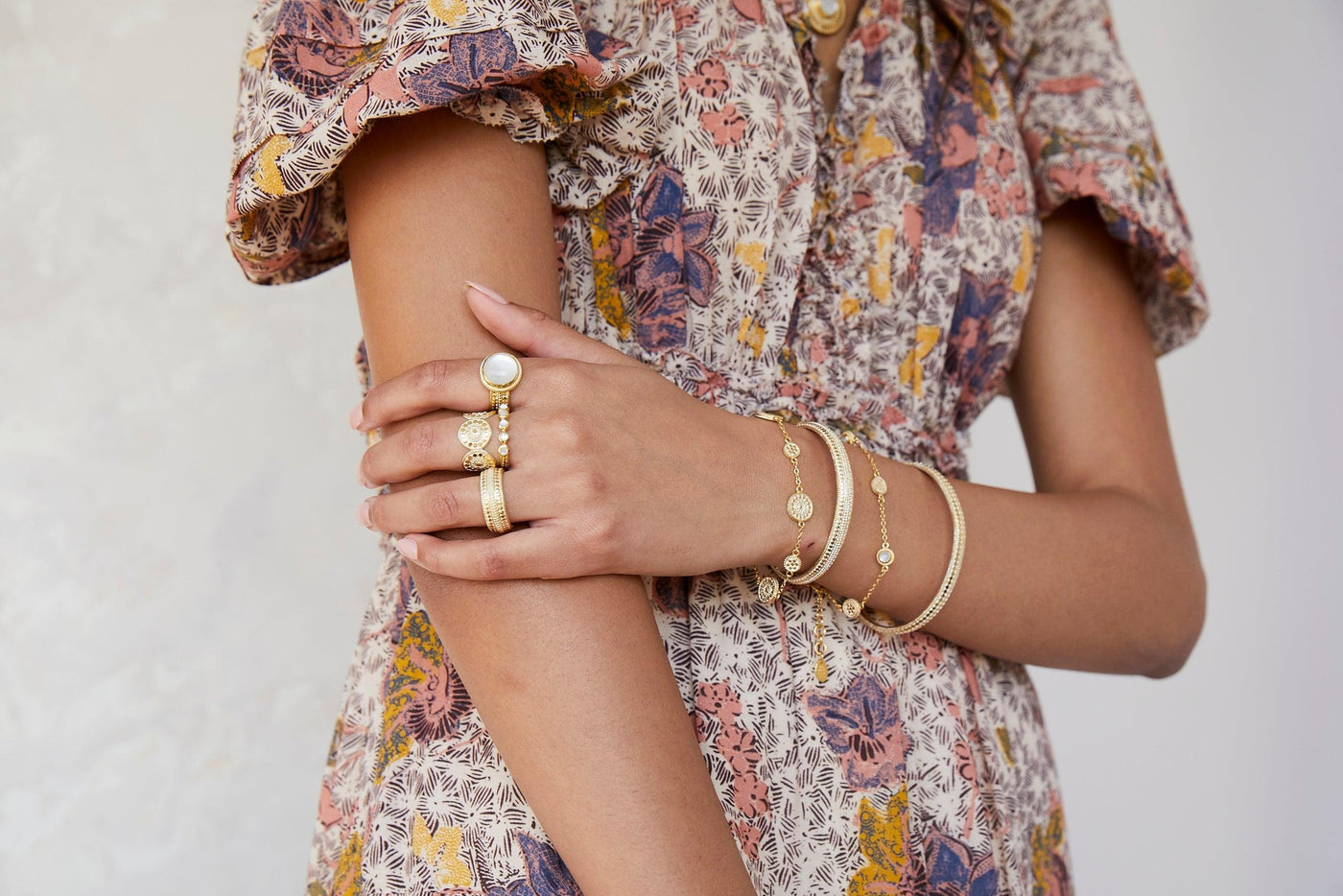 Gold Bracelets - Rococo Jewellery