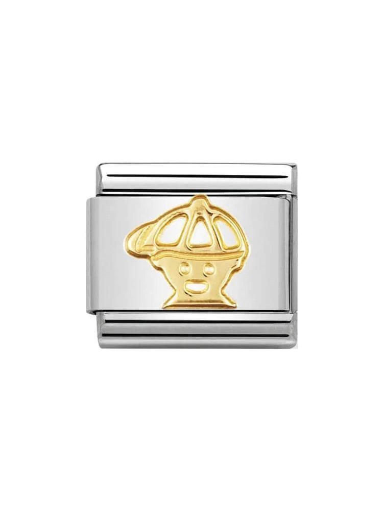 Nomination Classic Gold Boy Charm - Rococo Jewellery