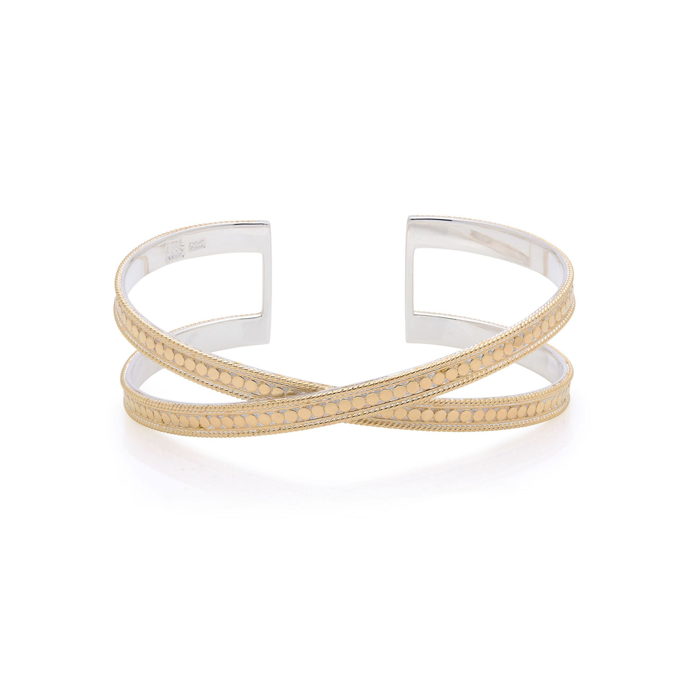 Anna Beck Gold Cross Cuff Bangle