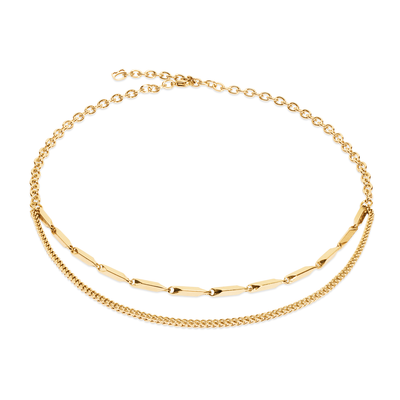 Coeur De Lion Gold Twisted Layers Necklace