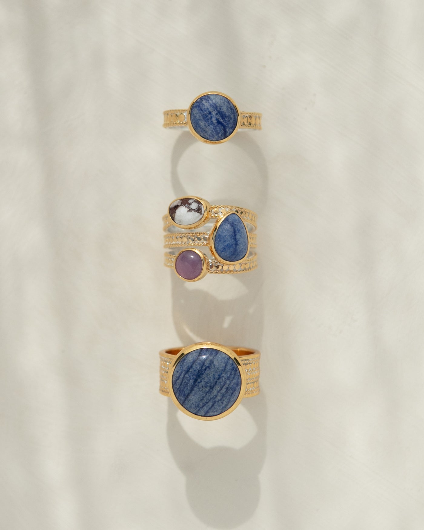 Anna Beck Multi-Stone Faux Stack Ring