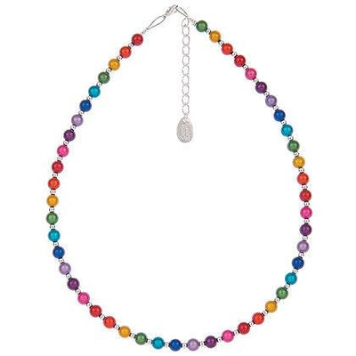 Carrie Elspeth Rainbow Glow Necklace - Rococo Jewellery