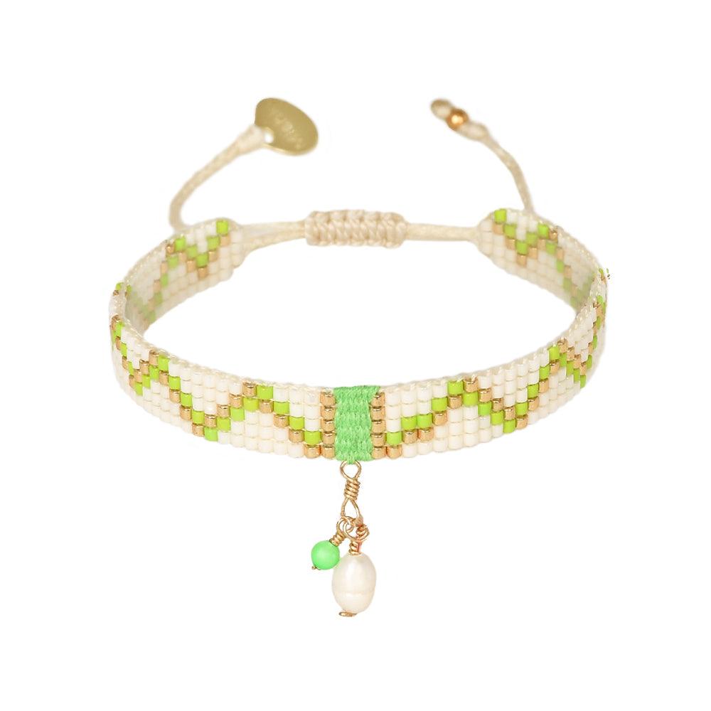 Mishky Macui Green Bracelet - Rococo Jewellery