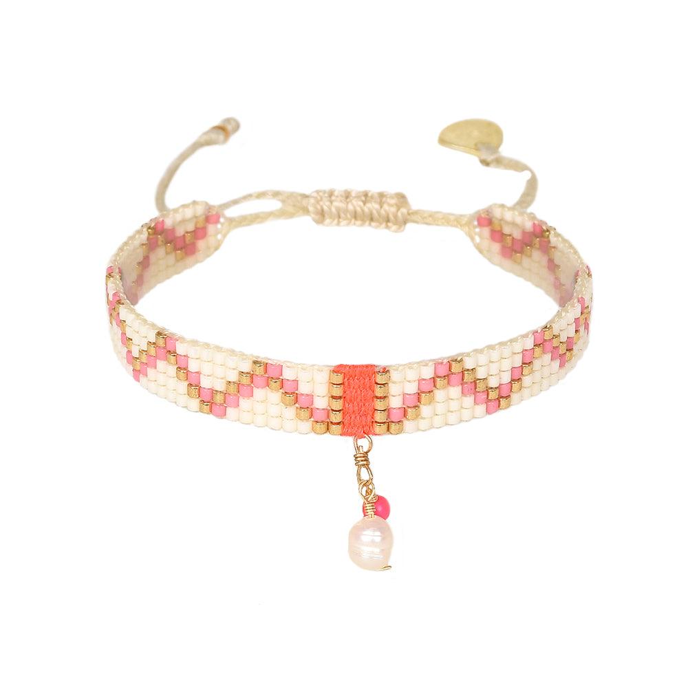 Mishky Macui Pink Bracelet - Rococo Jewellery