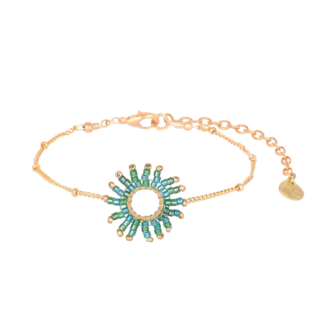 Mishky Blue Fringe Sun Bracelet