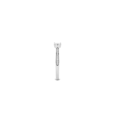 Ti Sento Sterling Silver Cubic Zirconia Ring