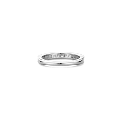 Ti Sento Sterling Silver Cubic Zirconia Pavé Set Ring