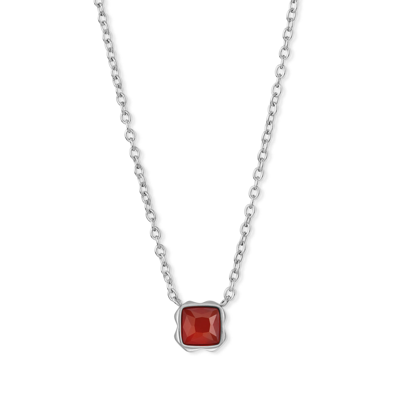 Coeur De Lion January Birthstone Red Agate Necklace