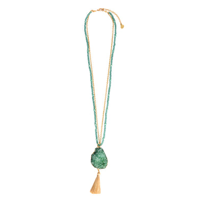 Mishky Turquoise Quartz Necklace