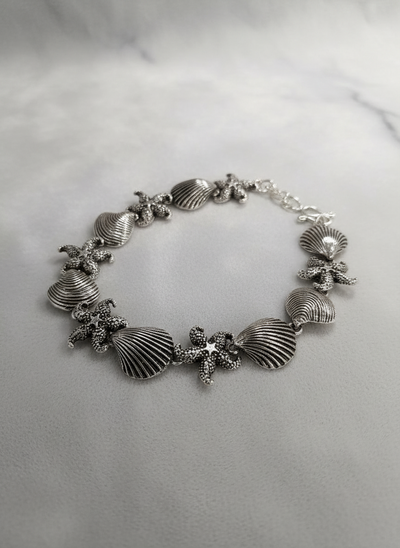 Seashell and Starfish Bracelet