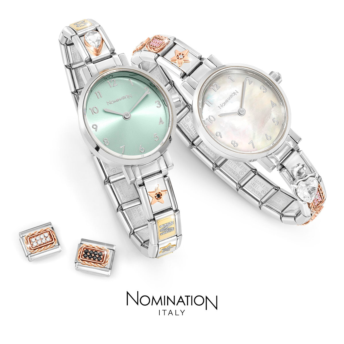 Nomination Paris Sunray Silver Watch with Stones