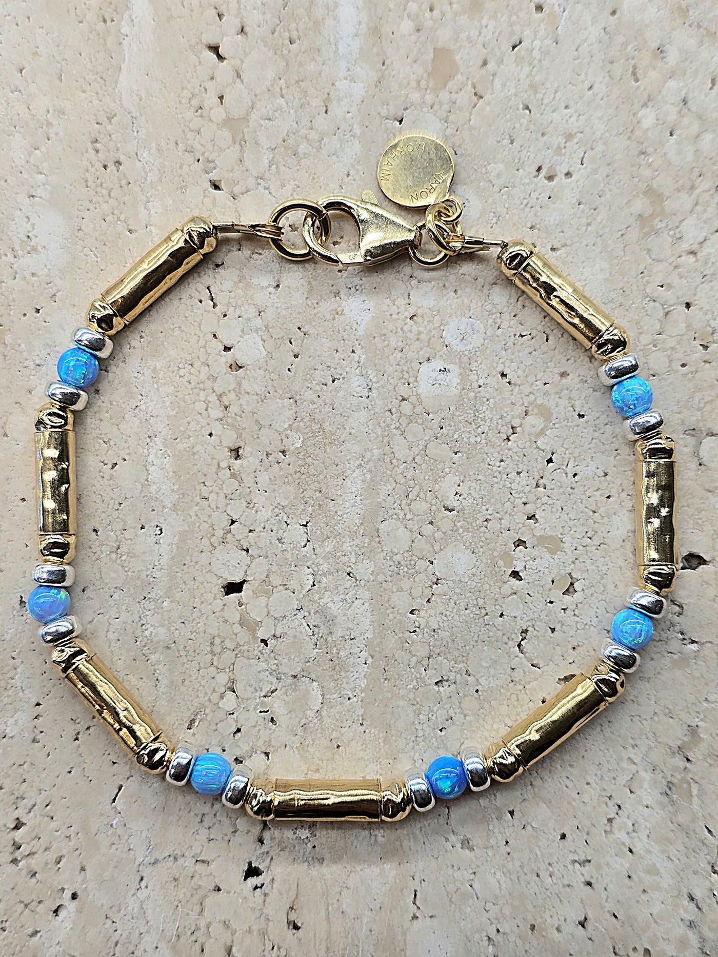 Yaron Morhaim 14k Goldfill Opal Bracelet