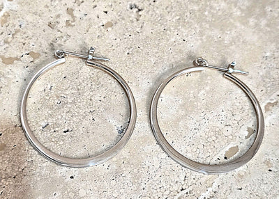 Sterling Silver Hoop Earrings