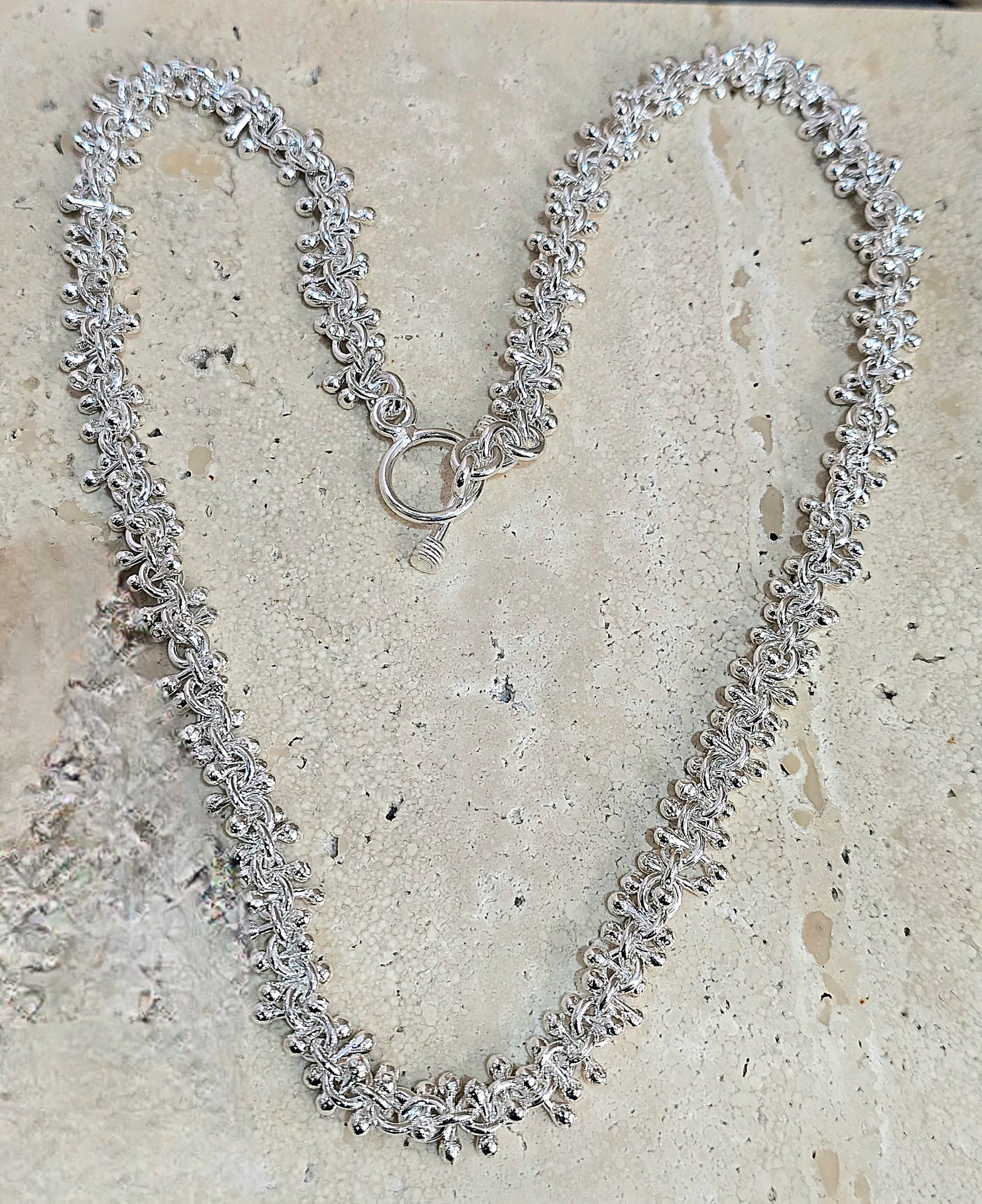 Sterling Silver Confetti Necklace