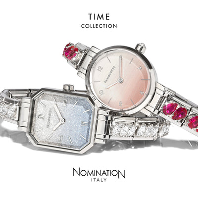 Nomination Paris Sunray Silver Watch with Stones