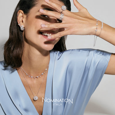 Nomination Life Bouquet Sterling Silver Cubic Zirconia Ring