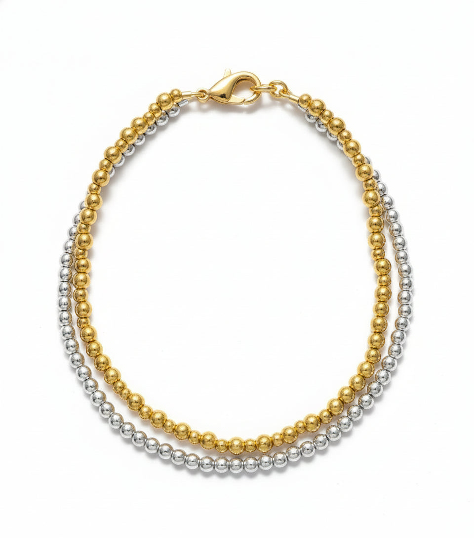 Yaron Morhaim Mixed Metals Spheres Bracelet