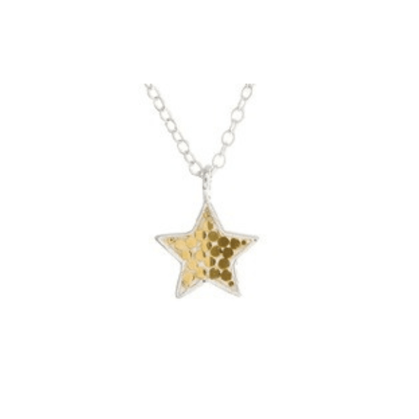 Anna Beck Gold and Silver My Star Necklace - Rococo Jewellery