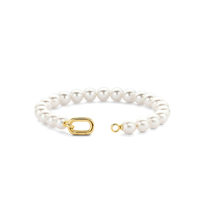 Ti Sento Gold Large Pearl Bracelet - Rococo Jewellery