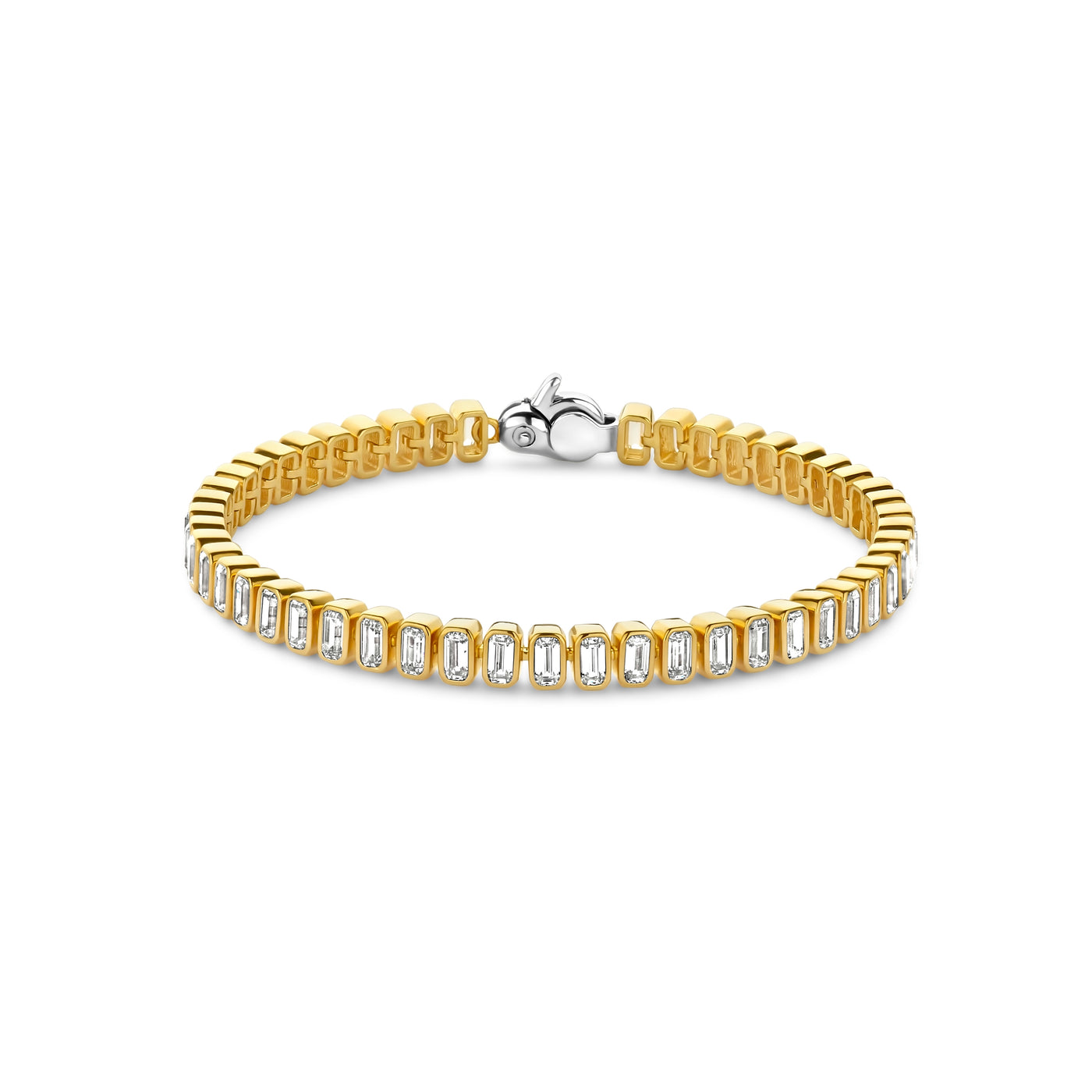 Ti Sento Gold Vermeil Cubic Zirconia Bracelet