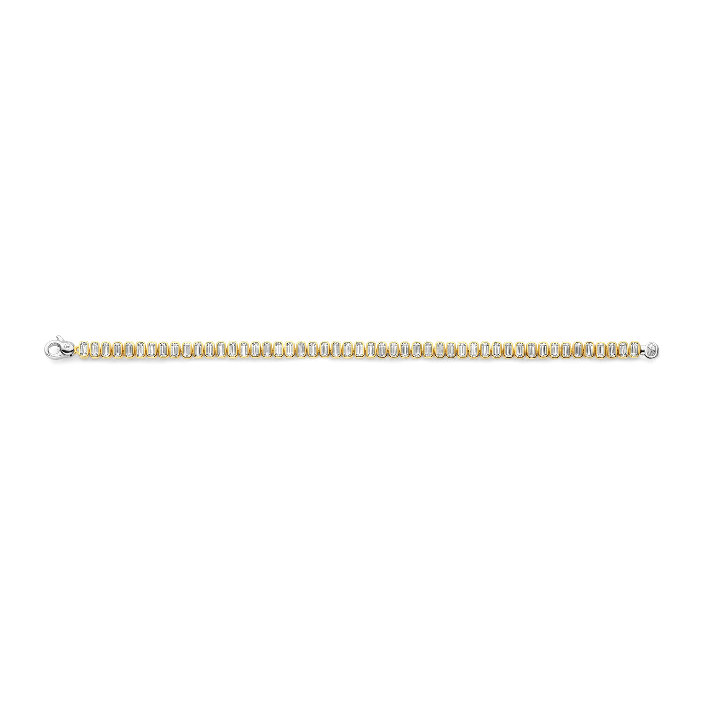 Ti Sento Gold Vermeil Cubic Zirconia Bracelet