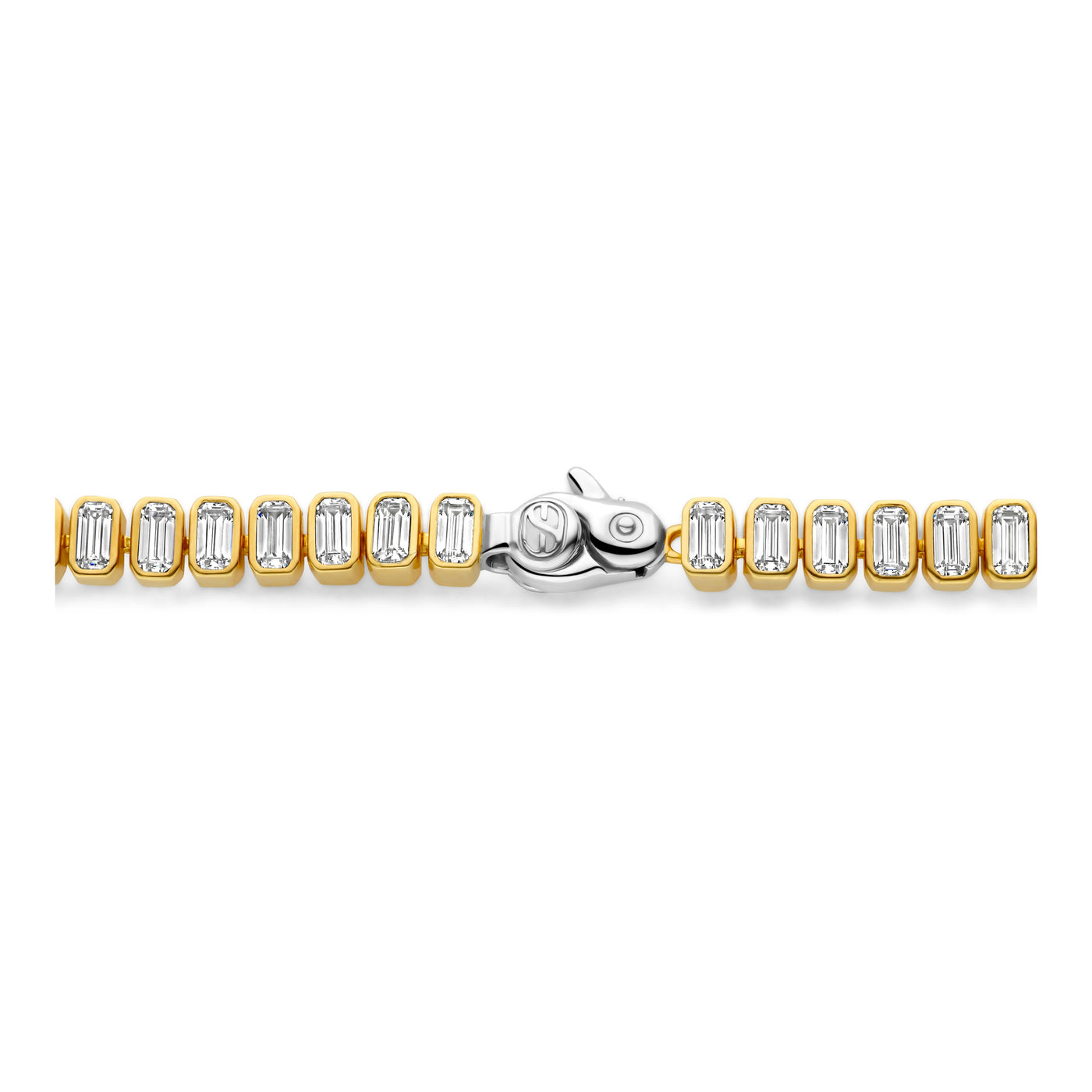 Ti Sento Gold Vermeil Cubic Zirconia Bracelet