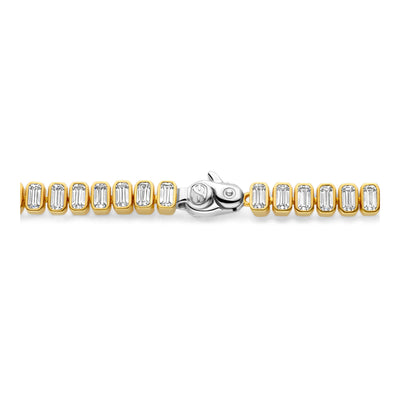 Ti Sento Gold Vermeil Cubic Zirconia Bracelet