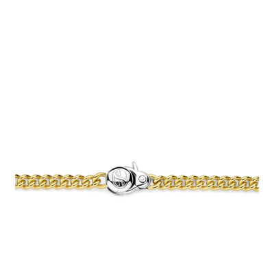 Ti Sento Gold Curb Link Bracelet