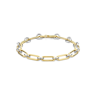 Ti Sento Gold and Silver Link Bracelet