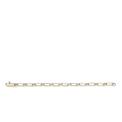 Ti Sento Gold and Silver Link Bracelet