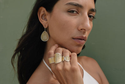 Anna Beck Large Multi Disc Ring