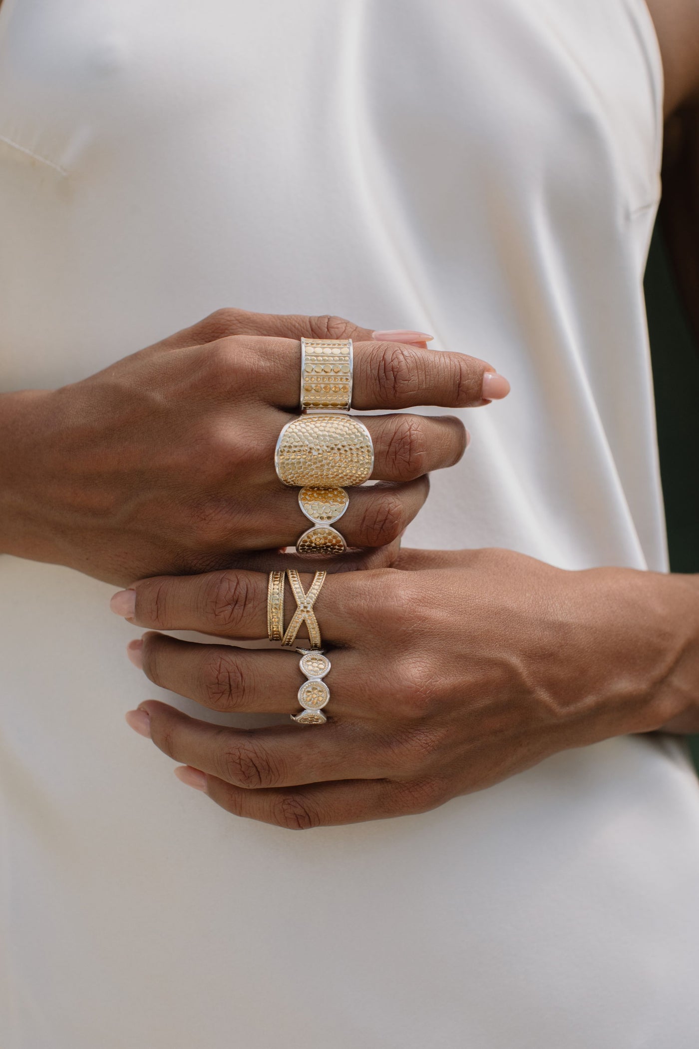 Anna Beck Large Multi Disc Ring