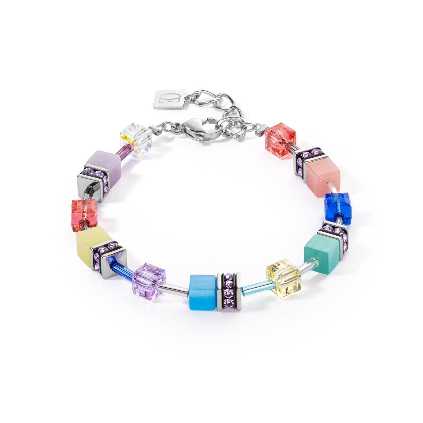 Coeur De Lion GeoCUBE® Iconic Multicolour Happiness Bracelet - Rococo Jewellery