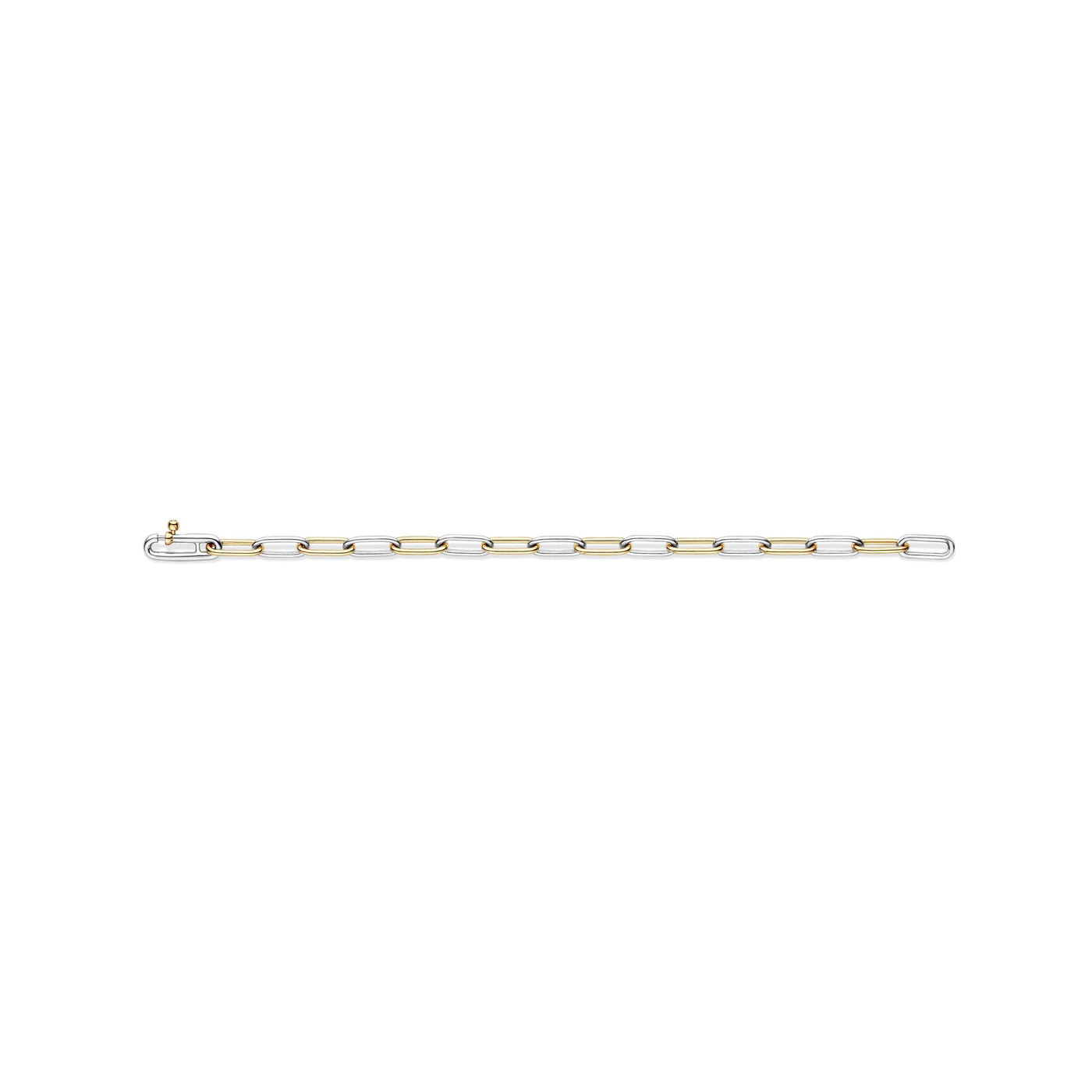 Ti Sento Mixed Metals Link Bracelet