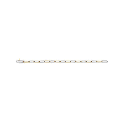 Ti Sento Mixed Metals Link Bracelet