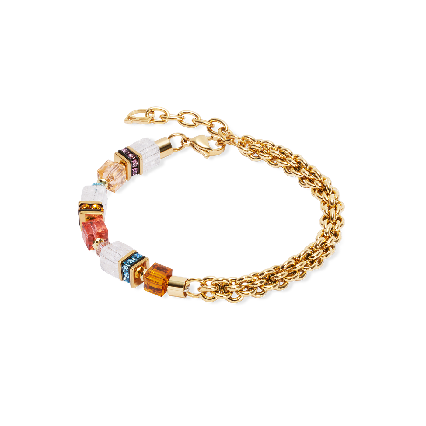 Coeur De Lion GeoCUBE® Fusion Summer Gold Sunset Bracelet