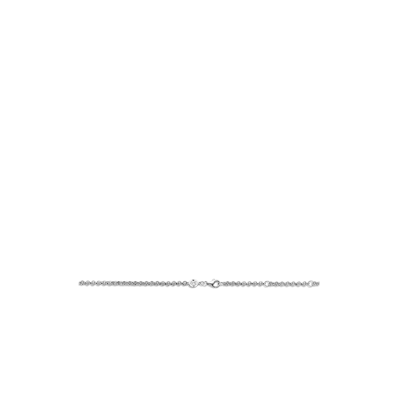 Ti Sento Anchor Links Chain Necklace