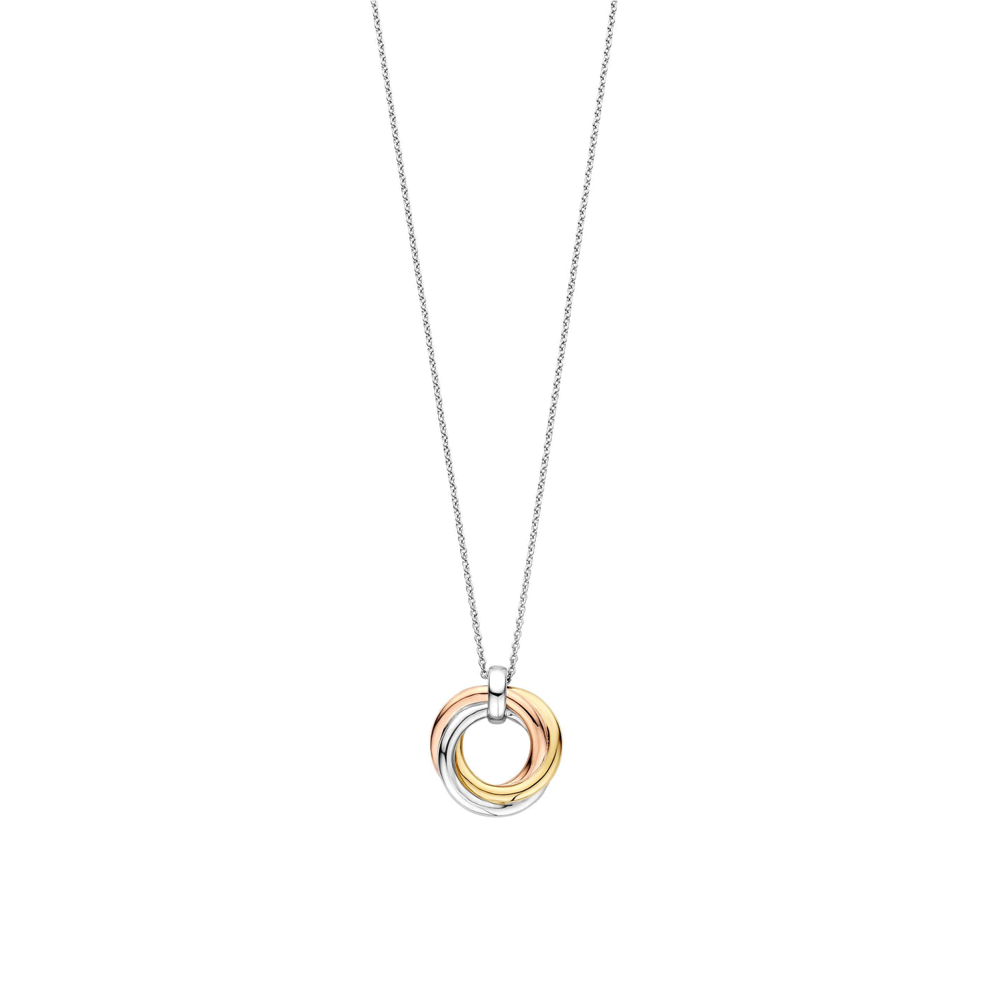 Ti Sento Tricolour Cubic Zirconia Pendant