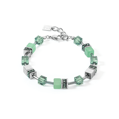 Coeur De Lion GeoCUBE® Iconic Precious Green Bracelet - Rococo Jewellery