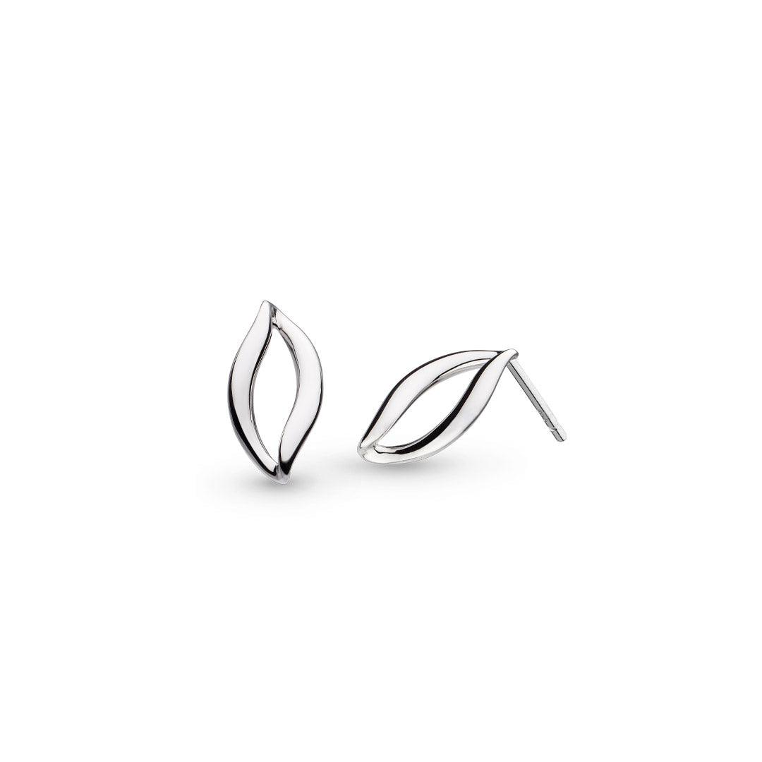 Kit Heath Entwine Twine Link Stud Earrings - Rococo Jewellery