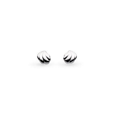Kit Heath Océane Shell Echo Petite Rounded Stud Earrings