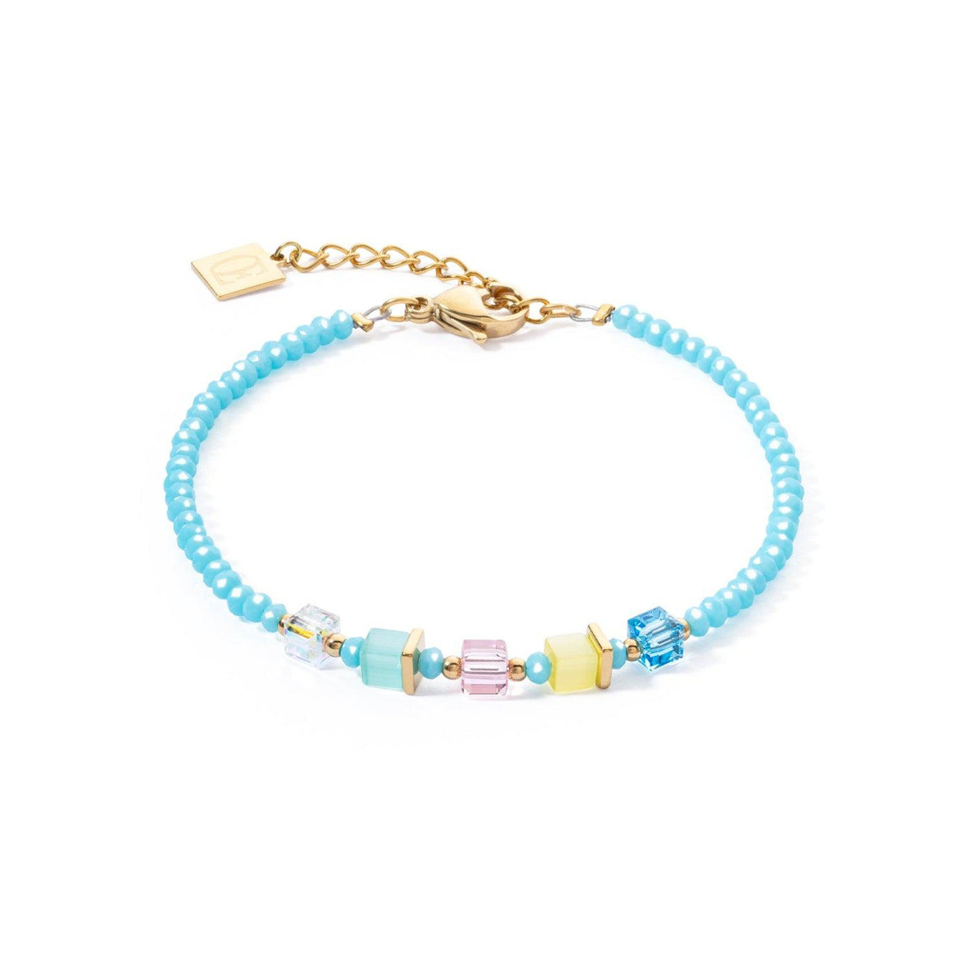 Coeur De Lion Joyful Colours Turquoise Multicolour Bracelet - Rococo Jewellery