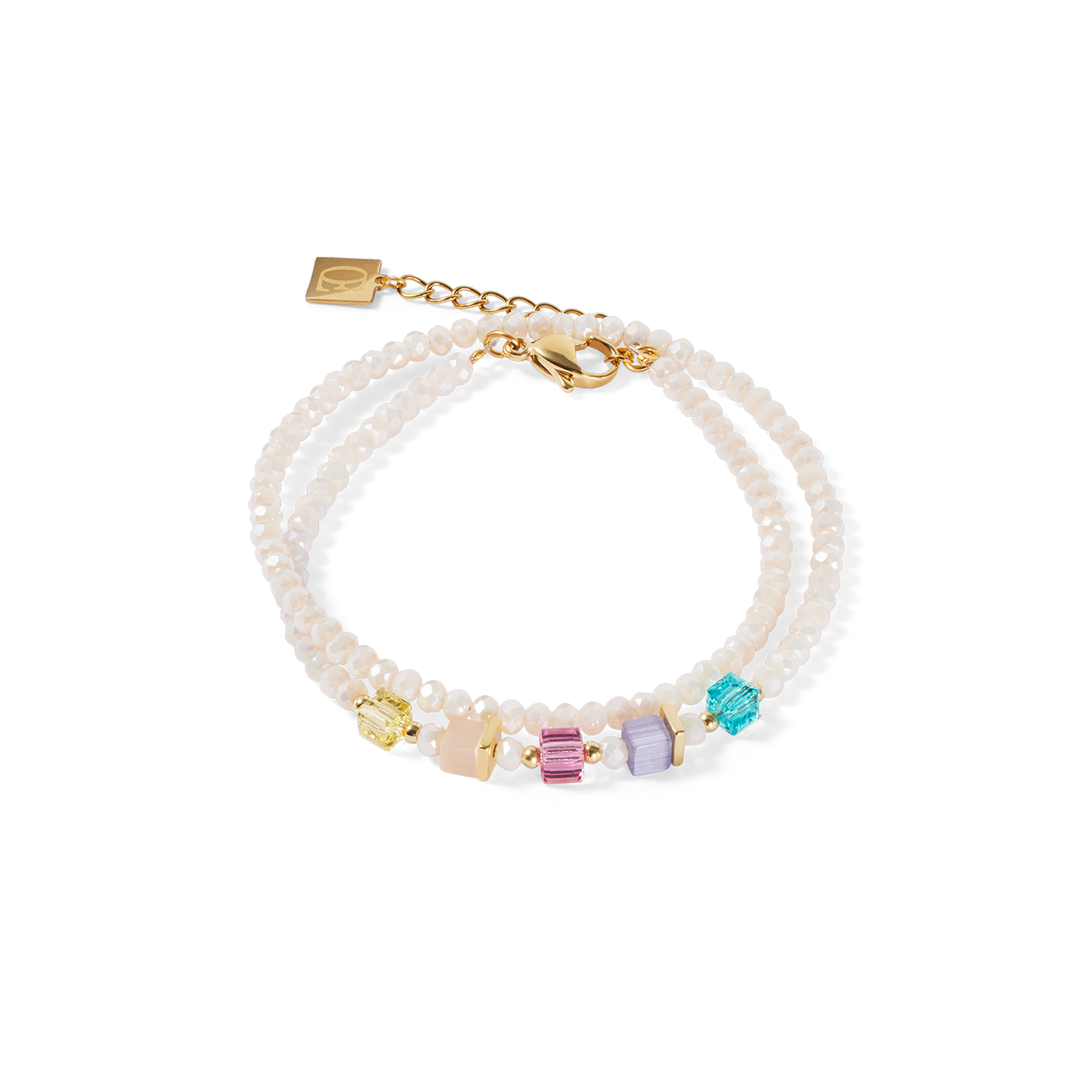 Coeur De Lion Joyful Colours Gold-Multicolour Bracelet