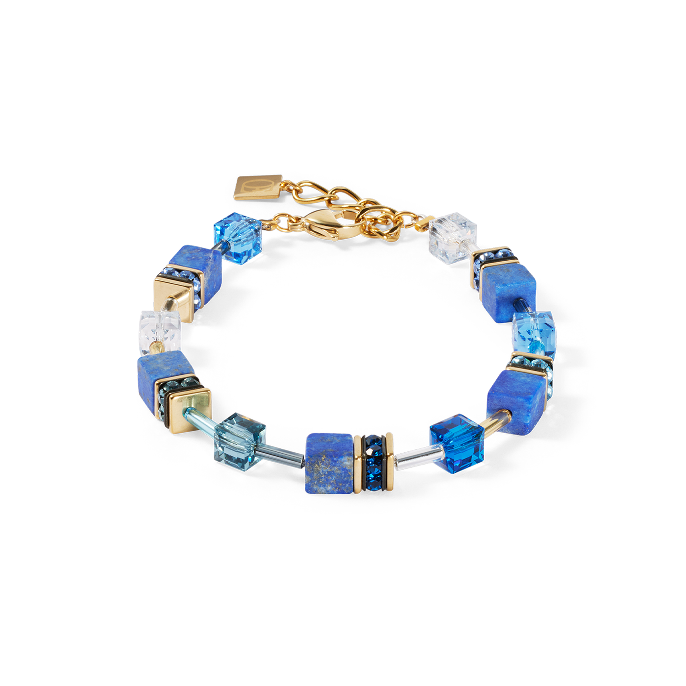 Coeur De Lion GeoCUBE® Iconic Precious Blue Bracelet