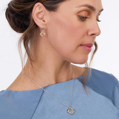Kit Heath Alicia Golden Petite Drop Earrings