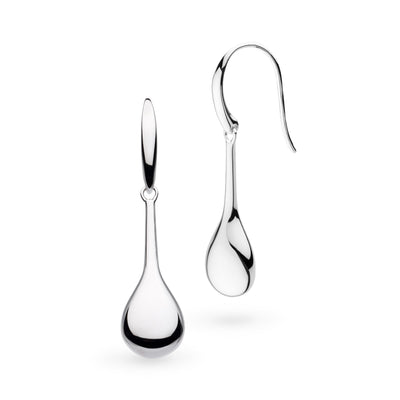 Kit Heath Coast Pebble Smooth Elegant Drop Earrings